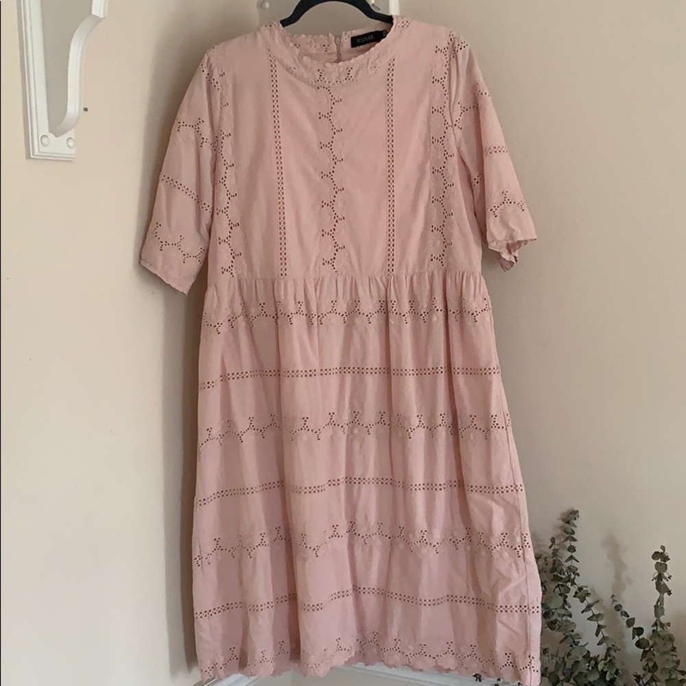 💕Roolee Blush Lace Dress💕
